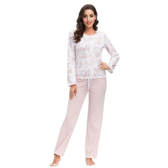 Wake & Wear Other - New Wake & Wear Women's 2 Pc Tie Dye Lounge Set